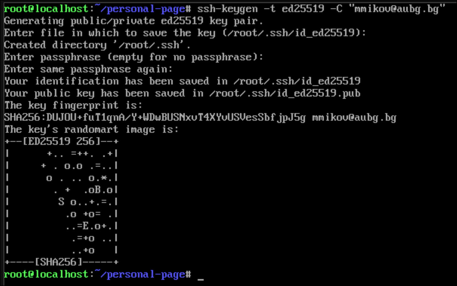 generate-ssh-key